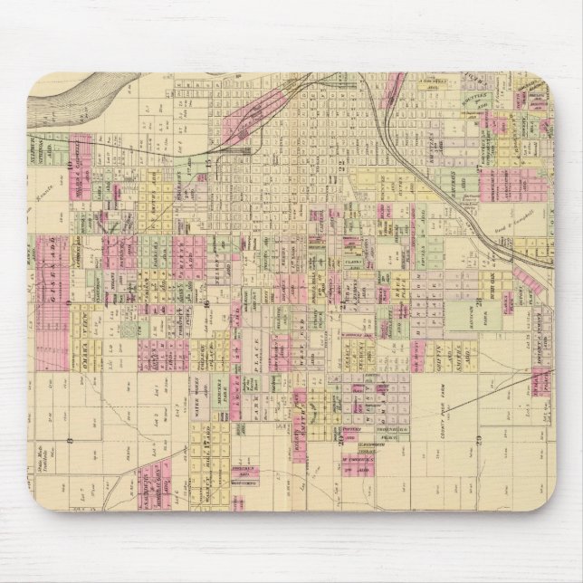 Mousepad Omaha City, Nebraska (Frente)
