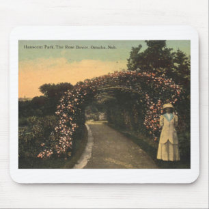 Mousepad Omaha Nebraska 1913 Hanscom Park Vintage