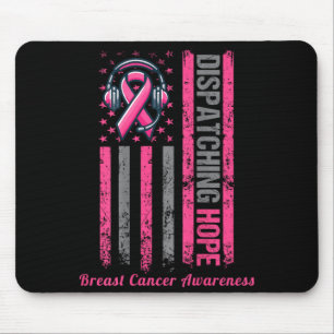 Mousepad ON BACK Dispatcher Conscientização sobre o Câncer