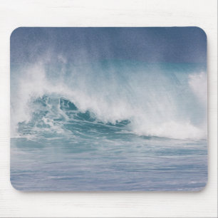 Mousepad Onda azul quebrando, Maui, Havaí, EUA 3