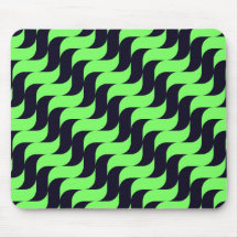 Onda Cascata Preta e Verde