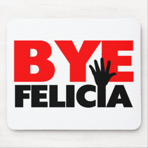 Mousepad Onda da mão de Felicia do adeus