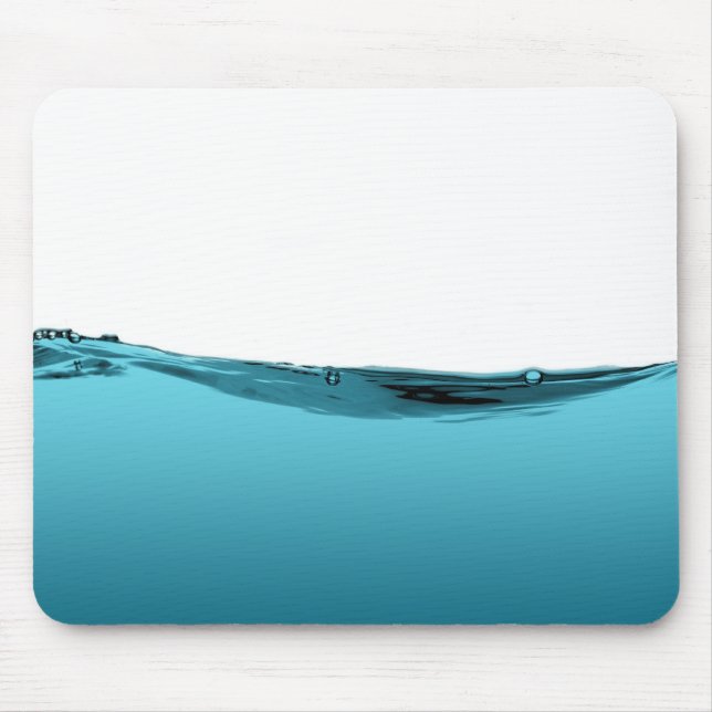 Mousepad Onda de água azul (TBA) (Frente)