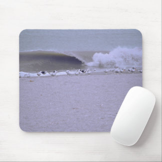 Mousepad onda de ruptura e gaivotas