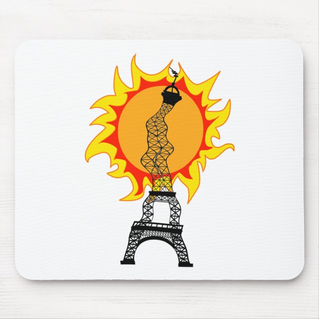 Mousepad Onda Europeia de Calor (Frente)