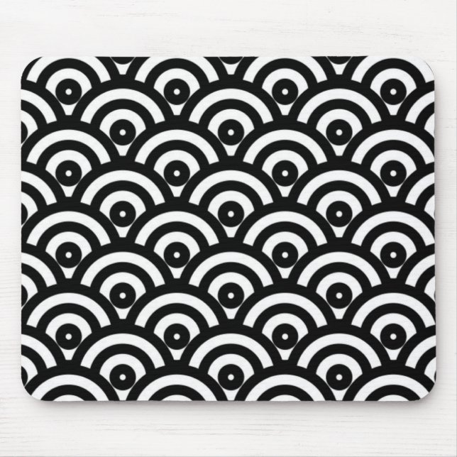 Mousepad Onda Japenesa Branca (Frente)