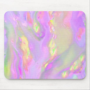 Mousepad Ondas abstratas coloridas e bonitas e modernas