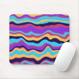 Mousepad Ondas abstrato