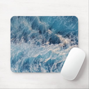 Mousepad Ondas azuis do oceano