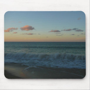 Mousepad Ondas caindo na paisagem de Sunset Beach