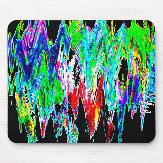 Mousepad Ondas coloridas (Frente)