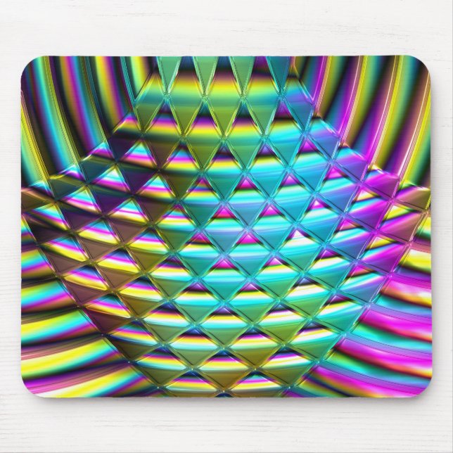 Mousepad Ondas cromáticas Art 1A (Frente)