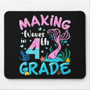 Mousepad Ondas De fazer Na Sereia Do 4º Ano De Volta À Esco