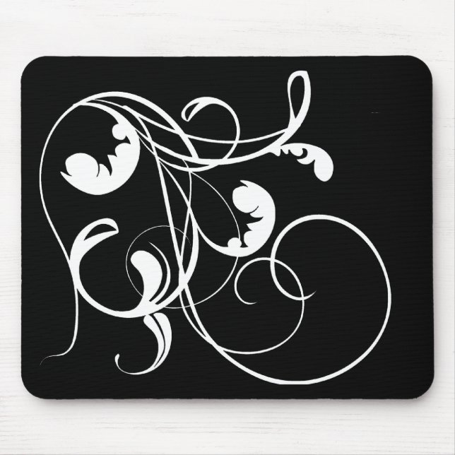 Mousepad Ondas do branco (Frente)