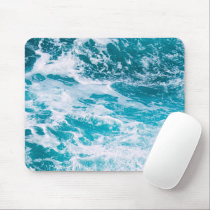 Mousepad Ondas do Oceano Azul