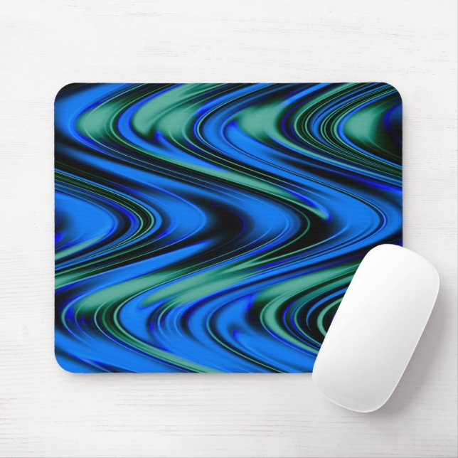 Mousepad Ondas giratórias..... (Com mouse)