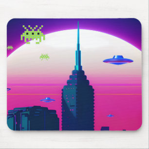 Mousepad Ondas Noturnas e Vapor Daze