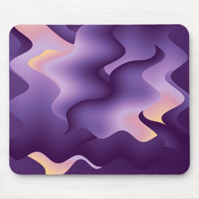 Mousepad Ondas roxas (Frente)