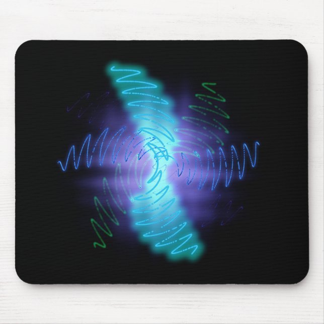 Mousepad Ondas sonoras modernas (Frente)