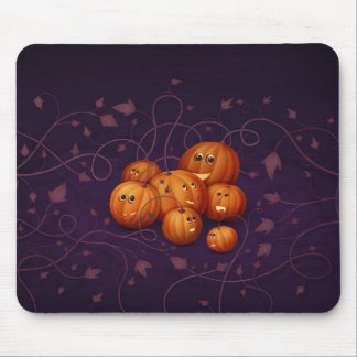 Mousepad Onde as abóboras do Dia das Bruxas são nascidas