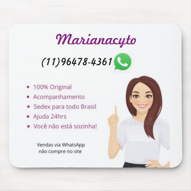 Mousepad onde comprar cittec original 2023 (Frente)