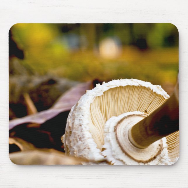 Mousepad Onde está Alice? Mushroom Ainda Vida (Frente)
