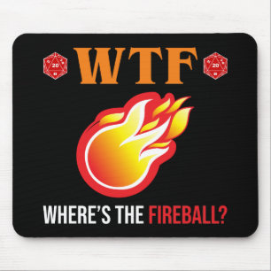 Mousepad Onde está o Fireball?