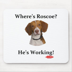 Mousepad Onde está Roscoe?