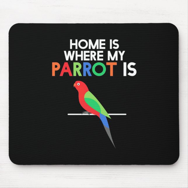 Mousepad Onde Meu Papagaio Está (Frente)