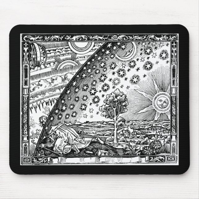 Mousepad Onde o céu e a Terra se encontram (Frente)