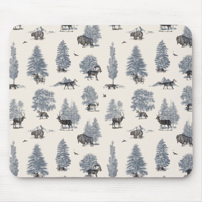 Mousepad Onde pertencem o inverno | Florent Bodart (Frente)