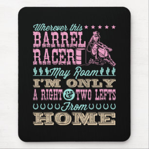Mousepad Onde quer que esse barrier de barril possa correr