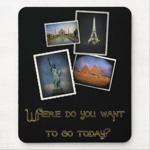 Mousepad Onde você quer ir?