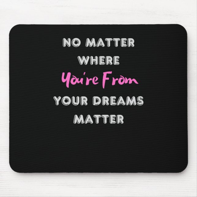 Mousepad Onde você vem do adesivo1 (Frente)