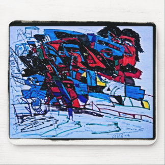 Mousepad Ondulações Negras