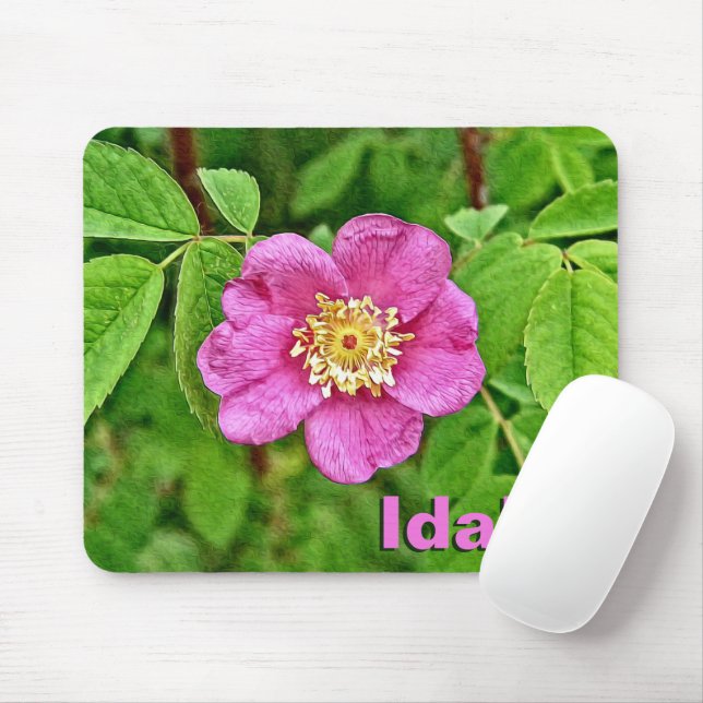 Mousepad One Wild Rosa - Idaho (Com mouse)