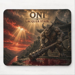 Mousepad Oni Laca Escada Realismo Sombrio