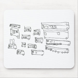 Mousepad Ônibus