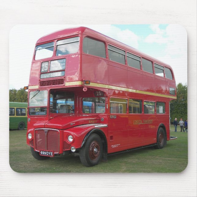 Mousepad Ônibus de Routemaster (Frente)