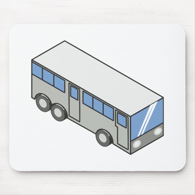 Mousepad Ônibus retangular (Frente)