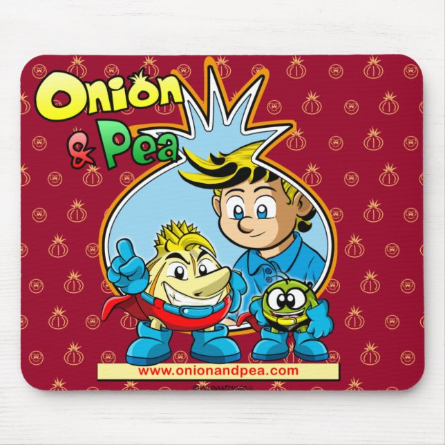 Mousepad Onion & Pea mousepad. (Frente)