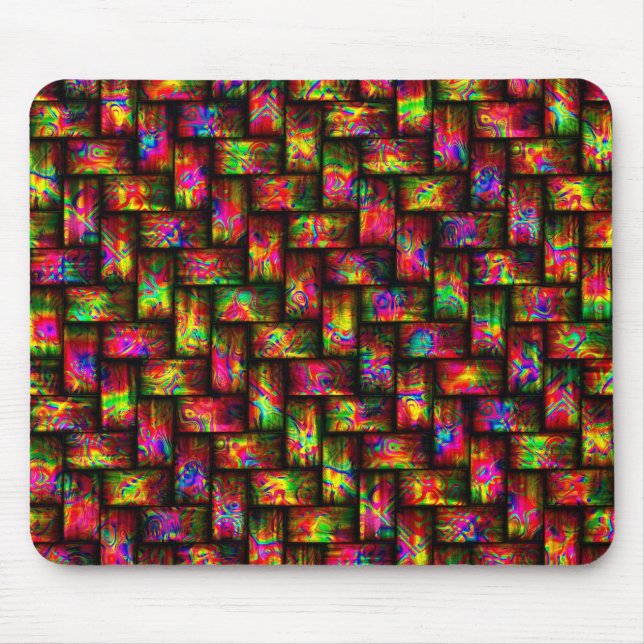 Mousepad Opções de Imagem do Weave de Oito Cores (Frente)