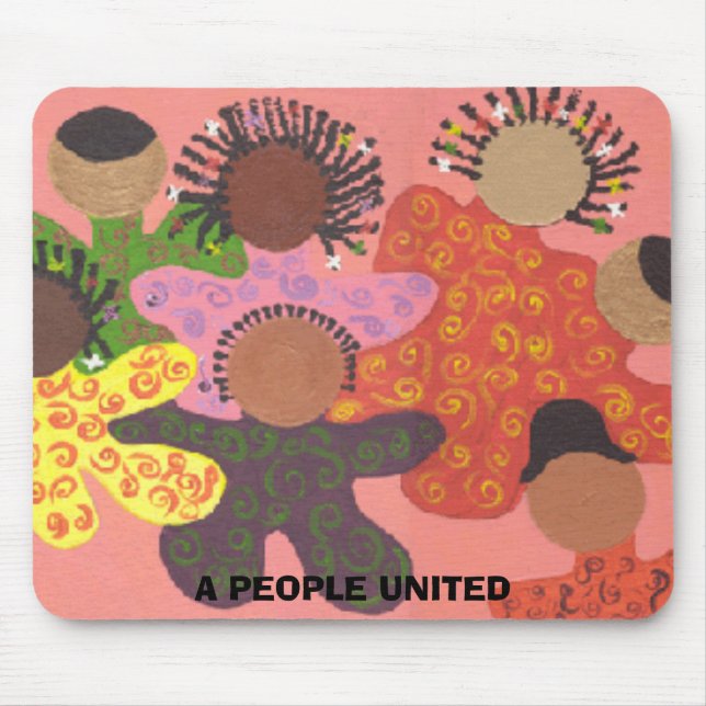 Mousepad O'Peeps, PESSOAS UNIDAS (Frente)