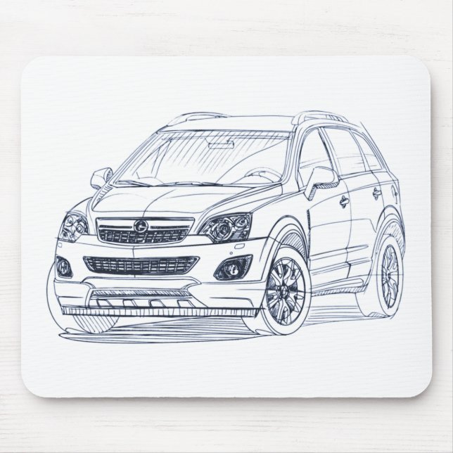 Mousepad Opel Antara 2011 (Frente)