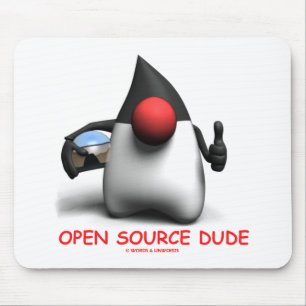 Mousepad Open Source Dude (Desenvolvedor de Software Duke)