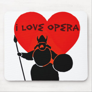 Mousepad Opera Lover_