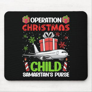 Mousepad Operação A Bolsa de Natal da Criança Smaritan Engr