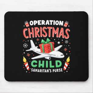 Mousepad Operação De Família Engraçado Da Criança De Natal 