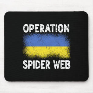 Mousepad Operação Teia de Aranha Heróis da Ucrânia Bandeira