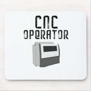 Mousepad Operador do operador do CNC